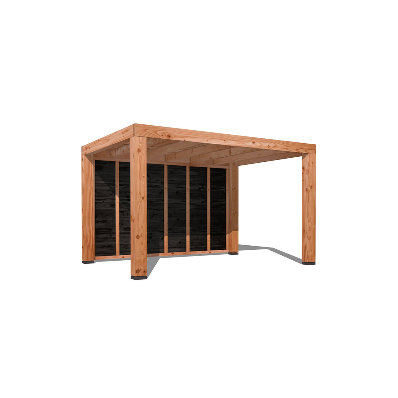 Douglas Overkapping Strak 3x4m. |  type 12
